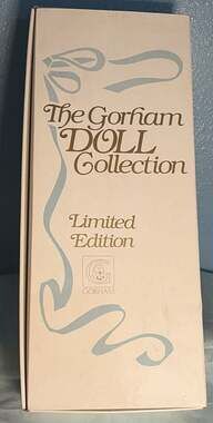 Vintage1983 Gorham Doll Collection Ashley Musical Porcelain Doll Limited Edition